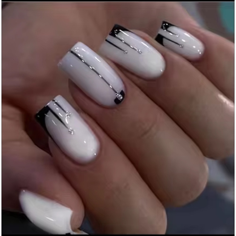 Bundle 10 singular Of 24pc Press On Nails Nail Tips Professional DIY Multi Set - Picture 9 of 15
